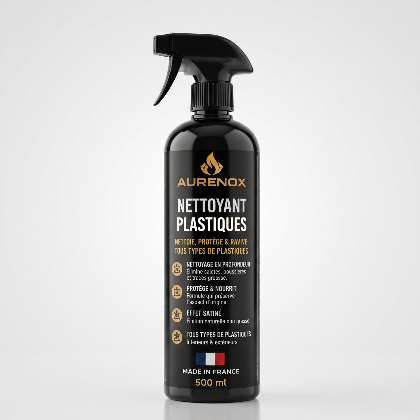 Nettoyant Plastiques Intérieur & Extérieur - 500ml